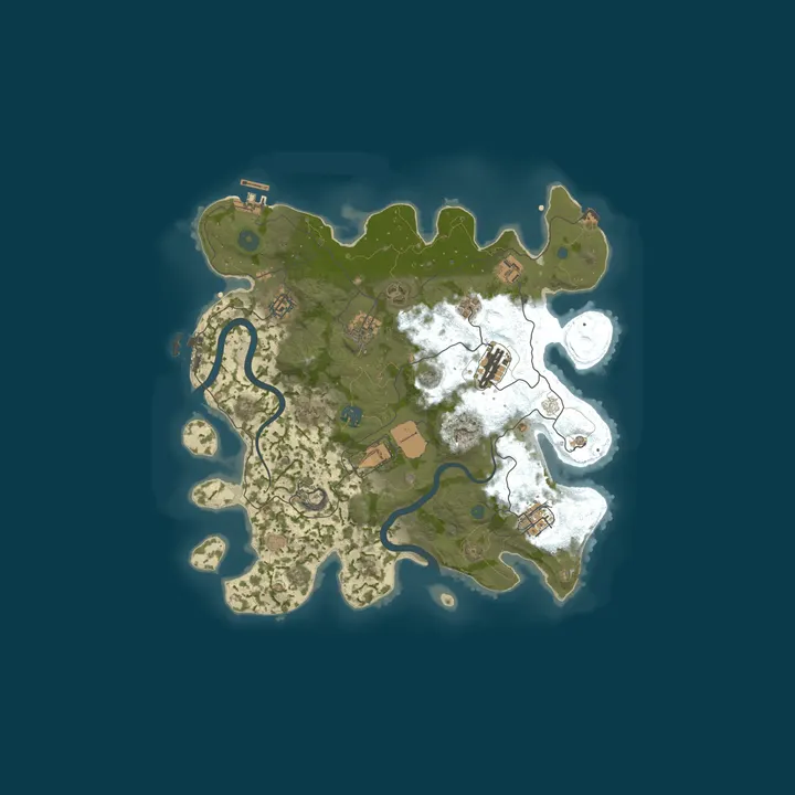 Map of MZANSI | ZA 10X | SOLO | DUO | TRIO | QUAD | PVP | KITS