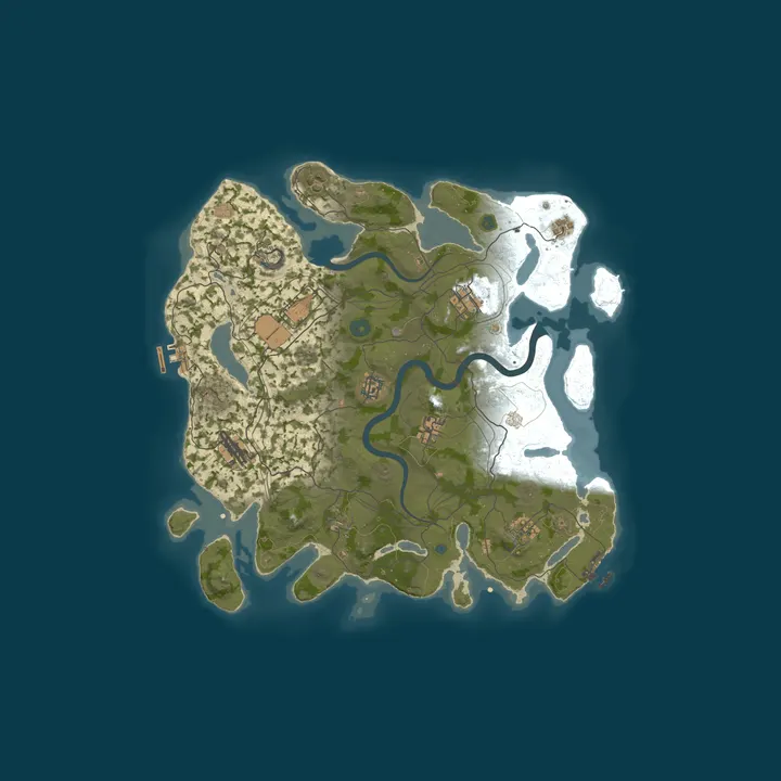 Map of ICEFUSE 5X Bravo (Solo/Duo/Trio/Quad|Shop|Kits|X5 WIPED)