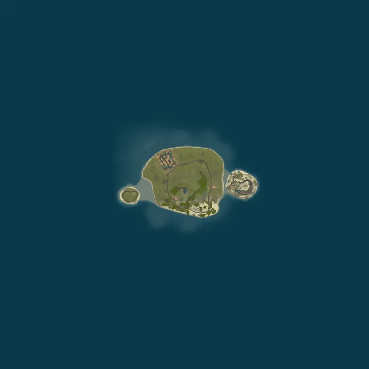 Map of FancyOrb's Random Farming 1 Grid - Random Items
