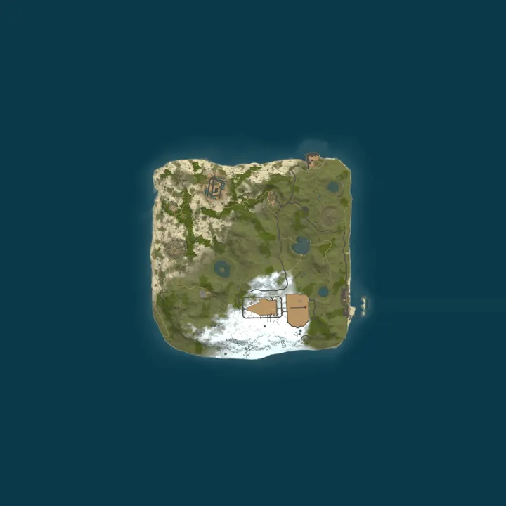 Map of My Apex Rust Server