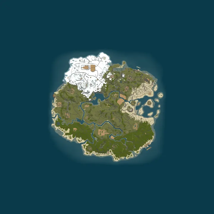 Map of [TW]呆丸PVE生存服-多款插件-硬核生存-核心玩法