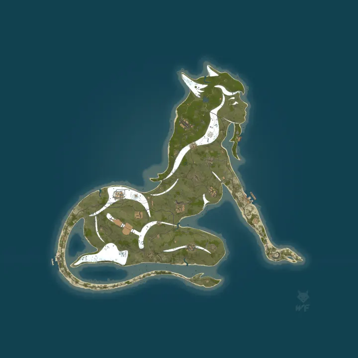 Map of 0o0 - Girl Island 6k EU
