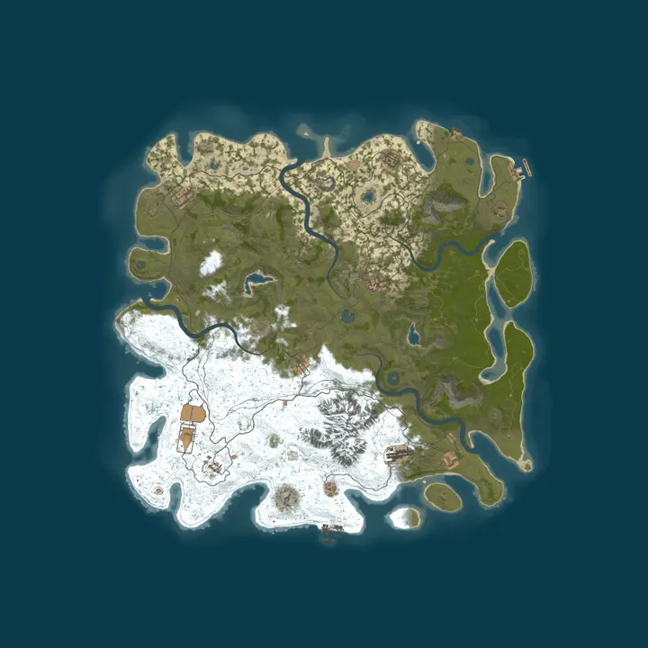 Map of Rust Planet|VANILLA +|WIPE 17.10