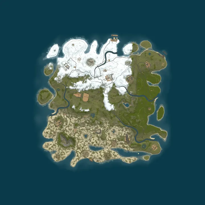 Map of [TEST] LOST ISLAND [TEST]