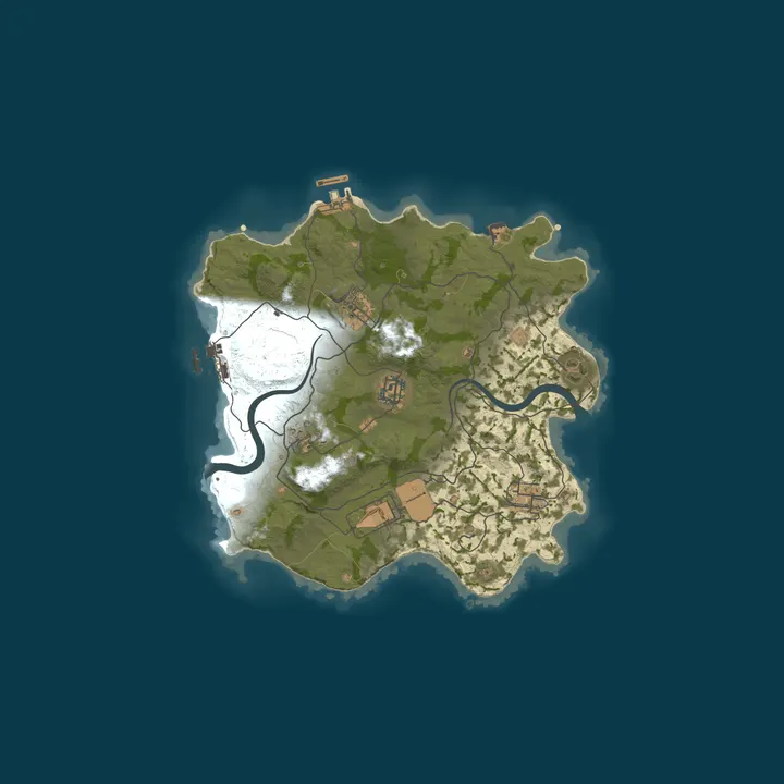 Map of SwedenRust - 2x Vanilla - Fridays 18:00 - Just Wiped