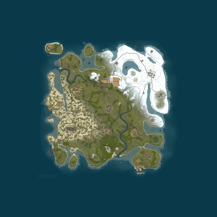 Map of #4 BroRust X5/X10|MAX 2|WIPE 17.10|TP|KIT|LOOT+|SHOP