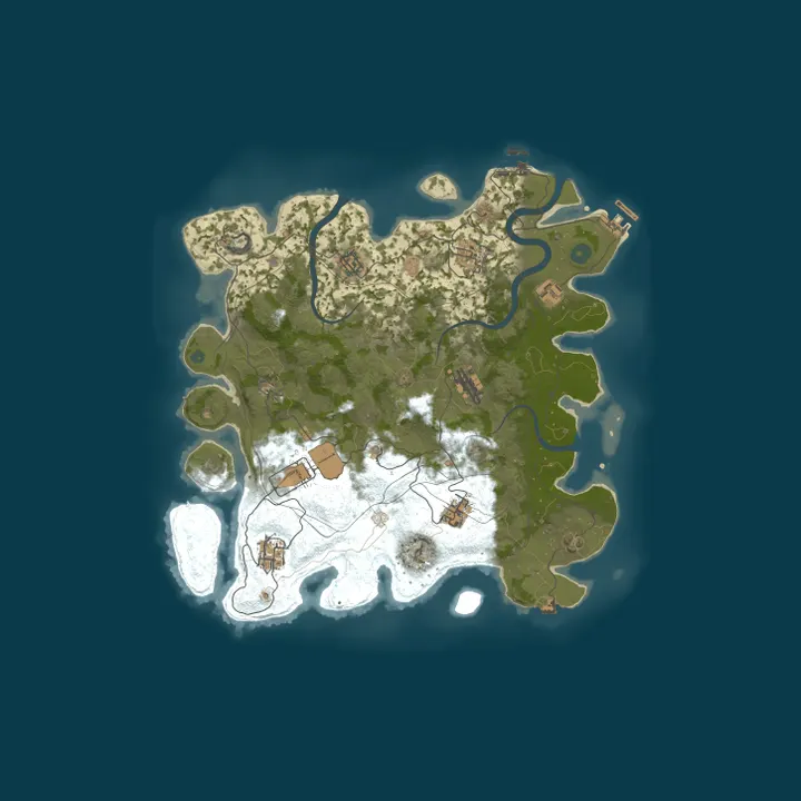 Map of GOLD RUST КЛАССИКА X2 XL ДЛЯ НОВИЧКОВ