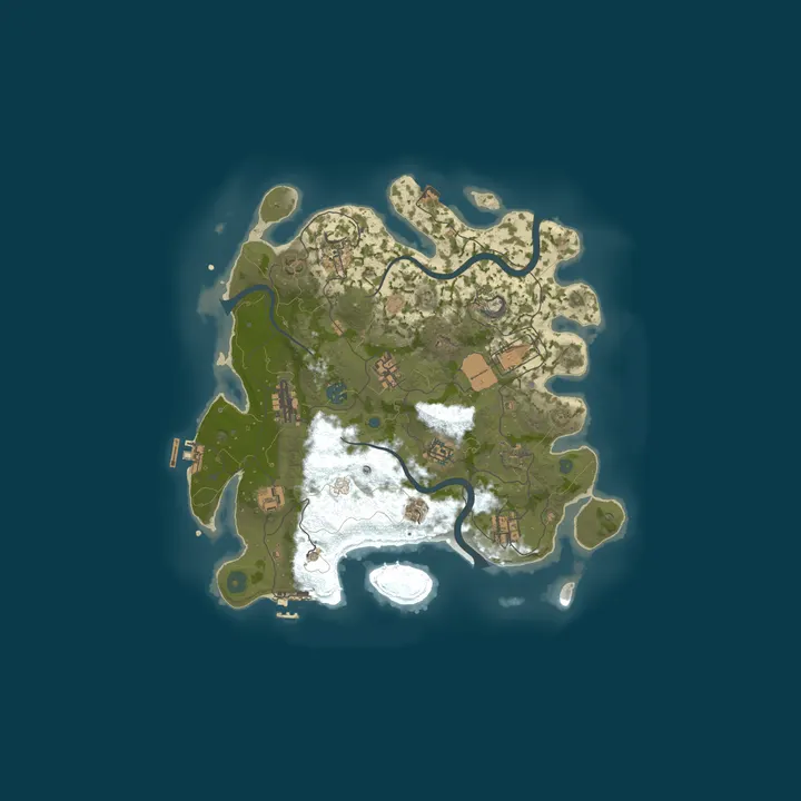 Map of 666纯净原倍仿官pve萌新首选