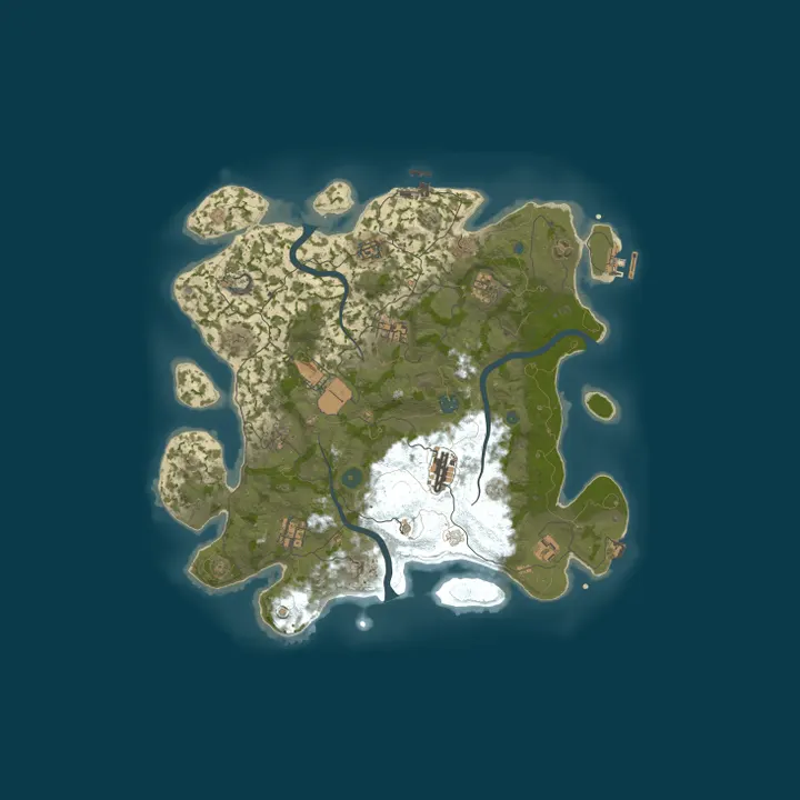 Map of 【发财】5倍|免电秒造|萌新养老|绿色无权|激战