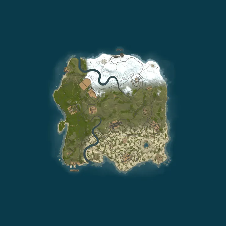 Map of [AU/NZ] Sydney #2 Small 3k custom map minis on roads