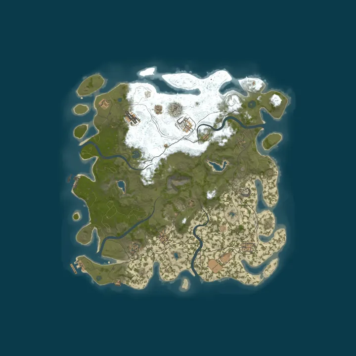 Map of [JP]ゆるラスPVP YURU RUST[solo][duo][trio]