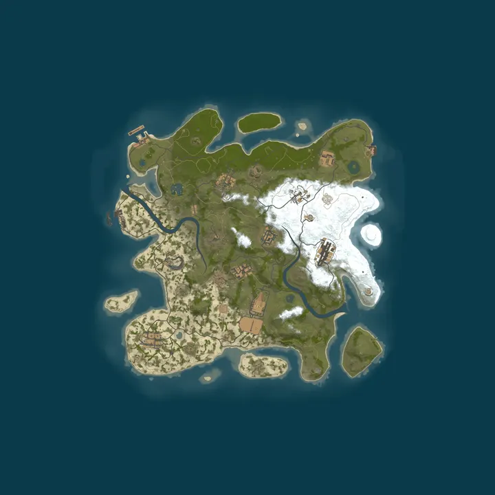 Map of [SEA] The Den Beginners PVE 2X|Solo/Duo