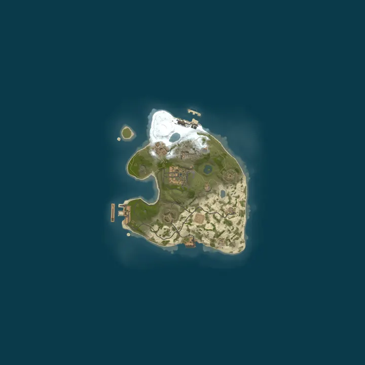 Map of IRCP - Test Server