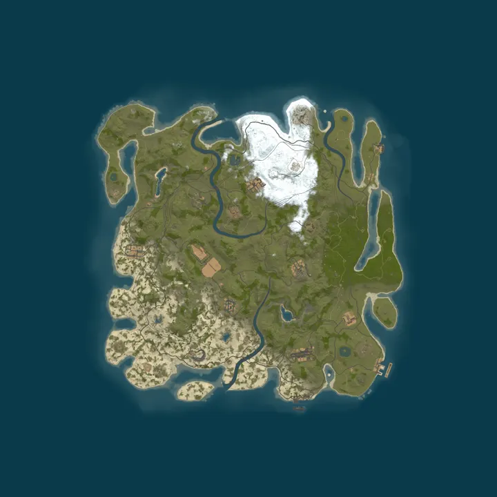 Map of Miaka's Realm - PvE