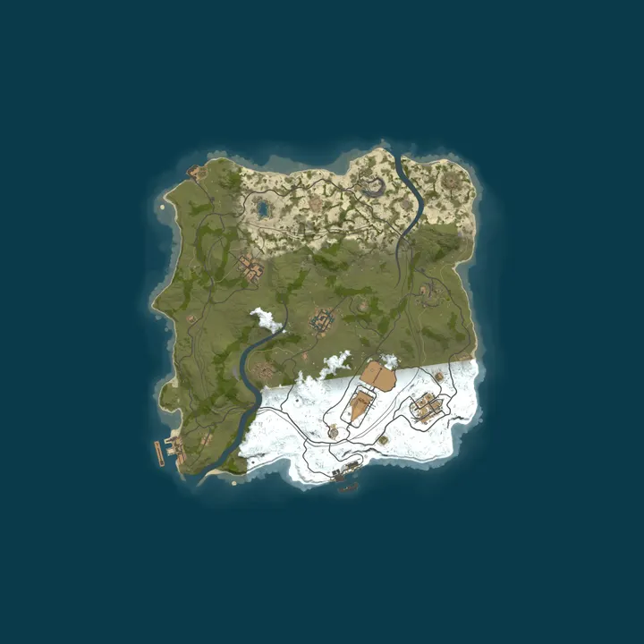 Map of [LATAM] Rustako | Solo/Duo/Trio | Survival | WIPE 15/10 19:47hs