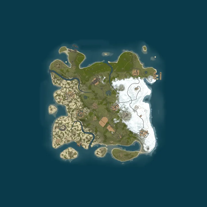 Map of Rusterz.com | Vanilla+ Blueprint Mensual | MAPWIPE 15.10