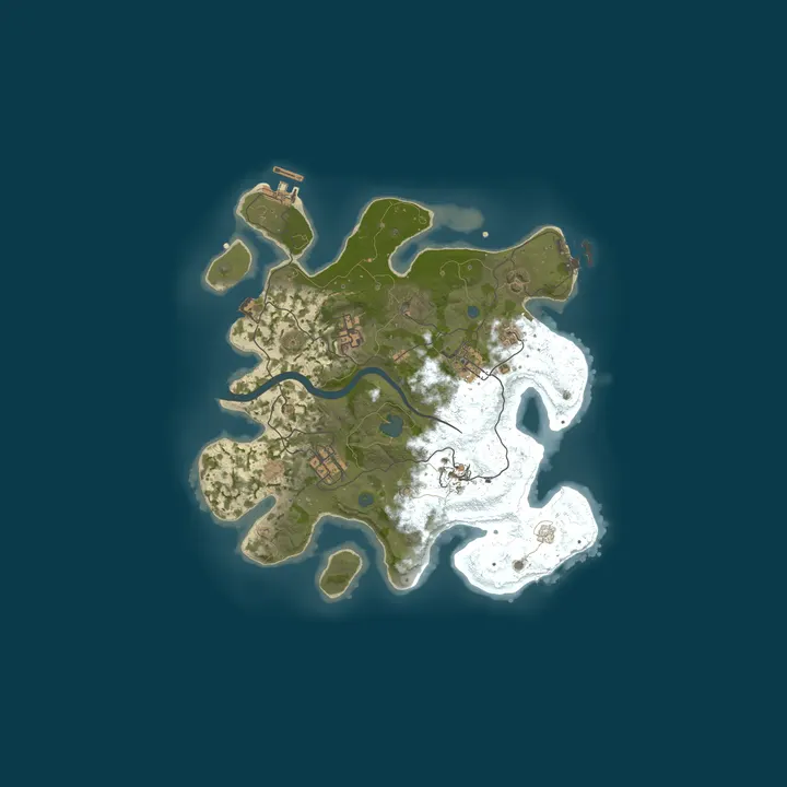 Map of GodlikeHost Server