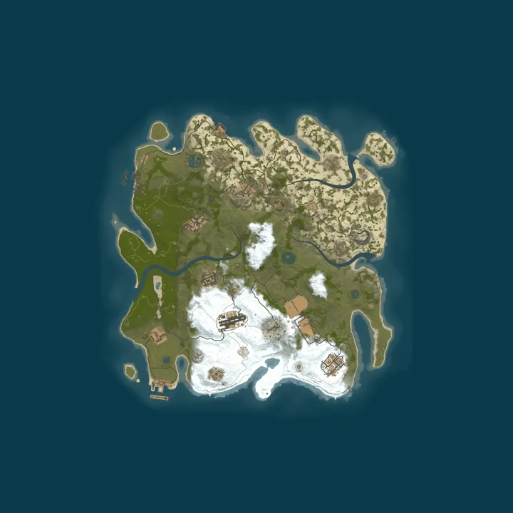 Map of Rustwalker Ranch