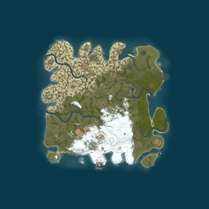 Map of LearnRust | 2x | Solo/Duos | Mentors | Noob Friendly | FULLWIPE