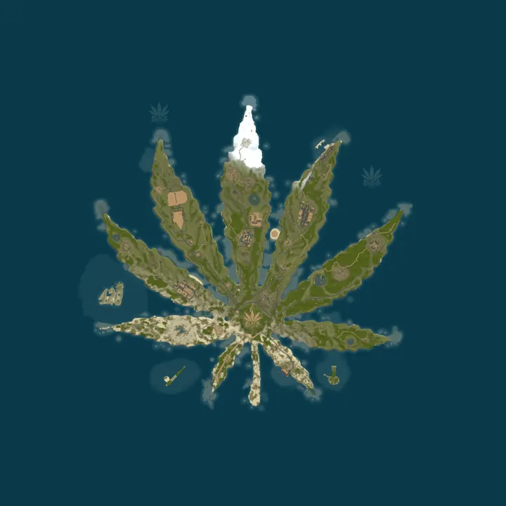 Map of [ESP][PVE] RustiMeow | SkillTree | Item Perks | RaidBases
