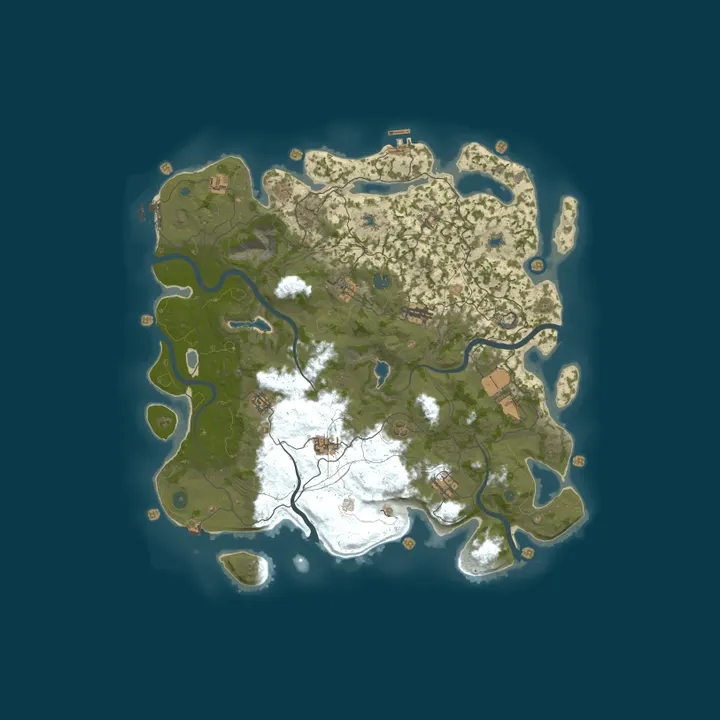 Map of CobaltCove.io Testing Branch