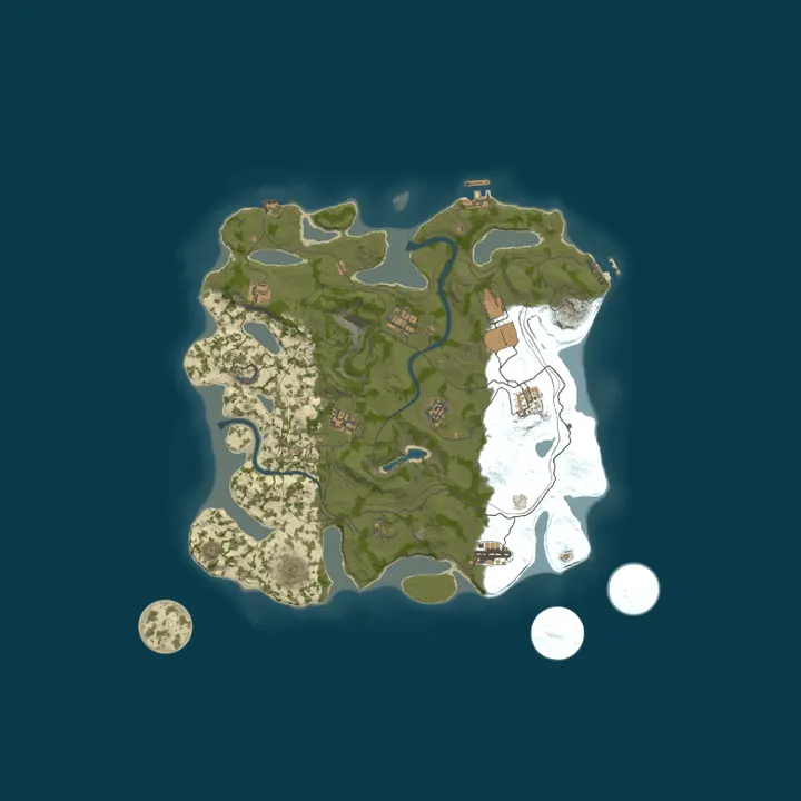 Map of AU|AndysolAM 20x No BPs |PVP|Shop|Loot+|Kits|Raid+|MyMini