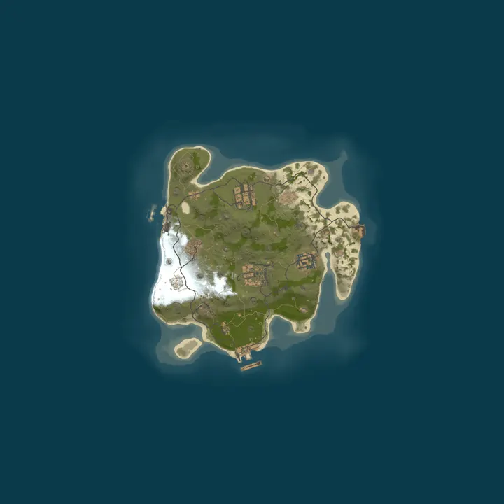 Map of Bestrust Solo/Duo 2x #5 | JUST FULLWIPED 15.10 10/15