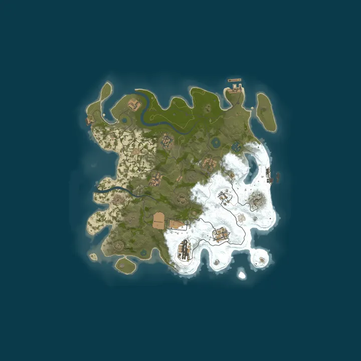 Map of [EU] Rust-France - SOLO/DUO/TRIO | FULLWIPED 16/10 16.10