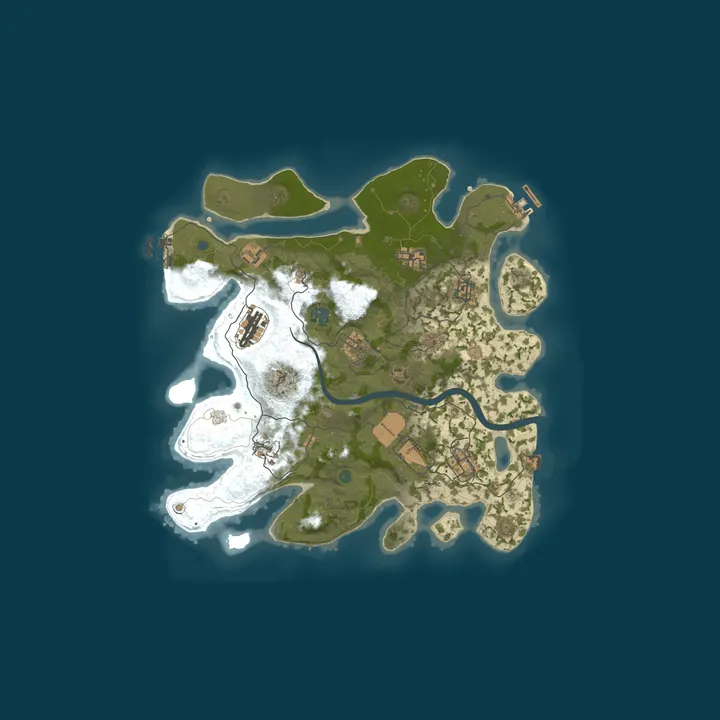 Map of [EU] Rust-France - SOLO/DUO | FULLWIPED 17/10 17.10