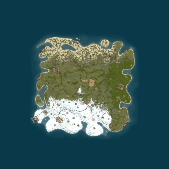Map of Bestrust Solo/Duo 2x #2 | JUST FULLWIPED 17.10 10/17