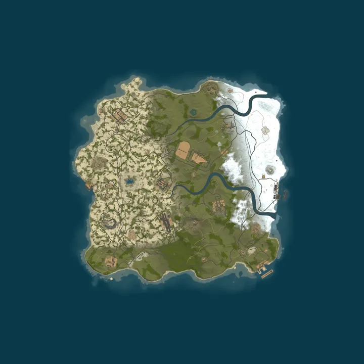 Map of [BR/LATAM] TERRA HOSTIL 2X | SOLO/ DUO/ TRIO |