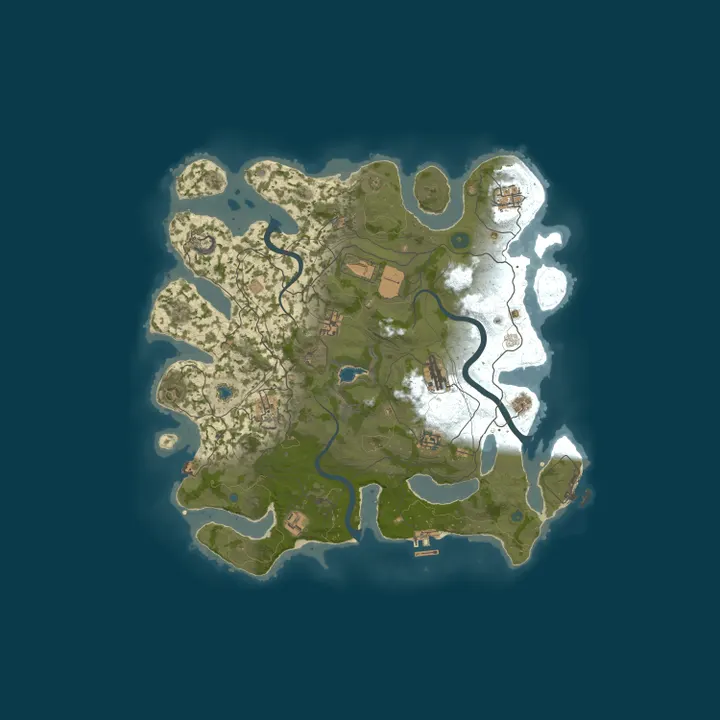 Map of Midwest | Low Upkeep | Biweekly | No BP Wipe