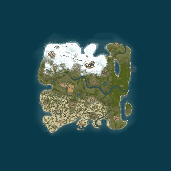 Map of rustbeyond.com | EU | Biweekly PvE/PvP | Monument PvP