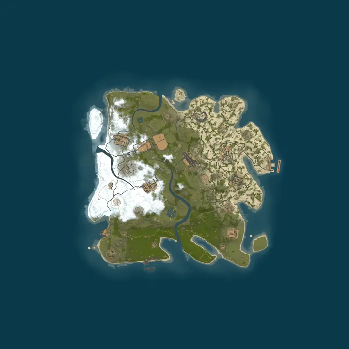 Map of ExiledServers.net - 5x Weekly
