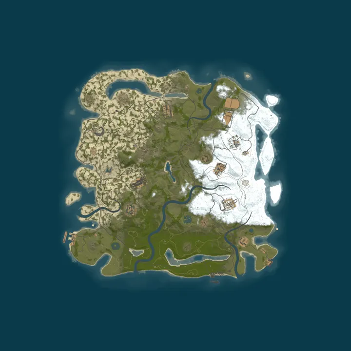 Map of FAR: Chill PvE [EU Biweekly]