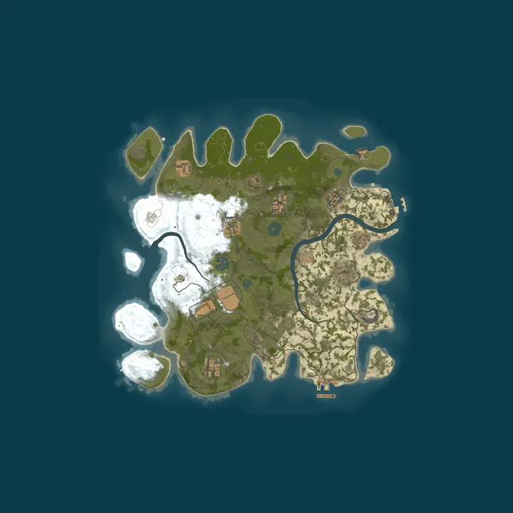 Map of My Nxeon Rust Server