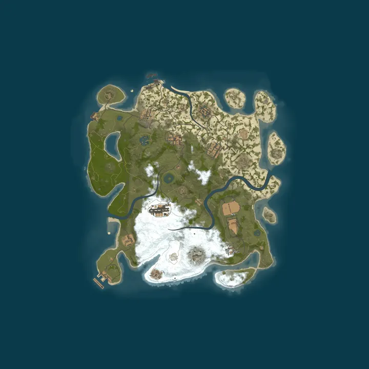 Map of La Cueva Corp. - Hub | Events - Minigames - Levels