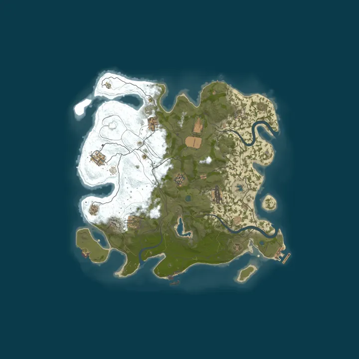 Map of [GER]DuKs#2 3x - Solo|Duo|Trio - PVP, low Upkeep
