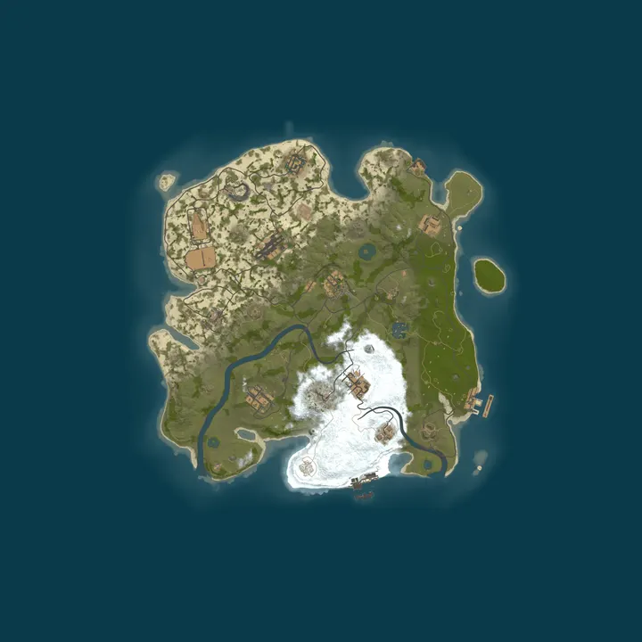 Map of CERBERE 3X |Solo/Duo/Trio|LootX3