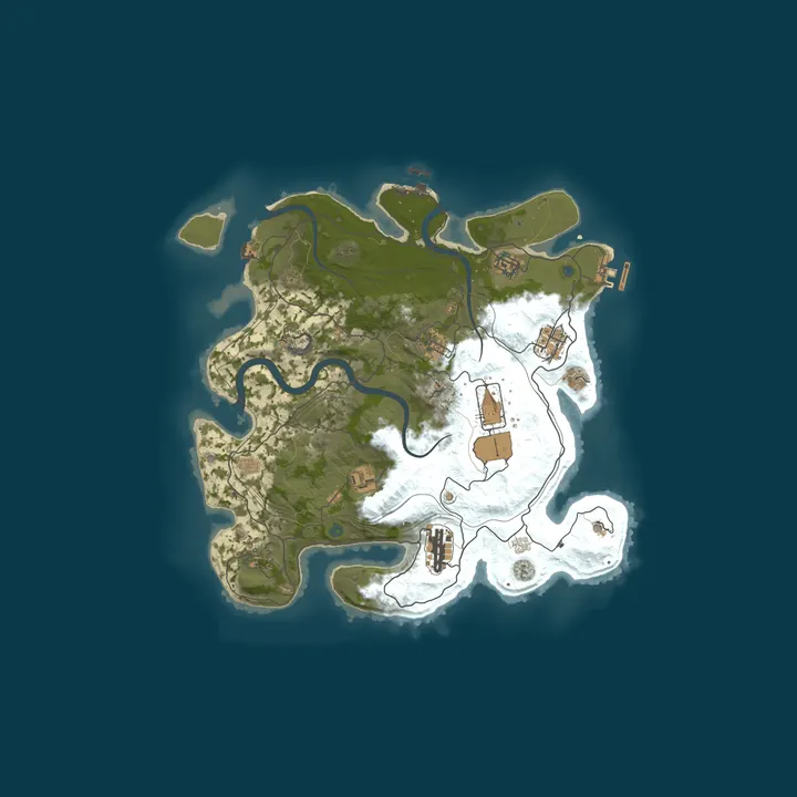 Map of [SEA] Lone Survivors - Main | Quad | 2x Gather | 10/15