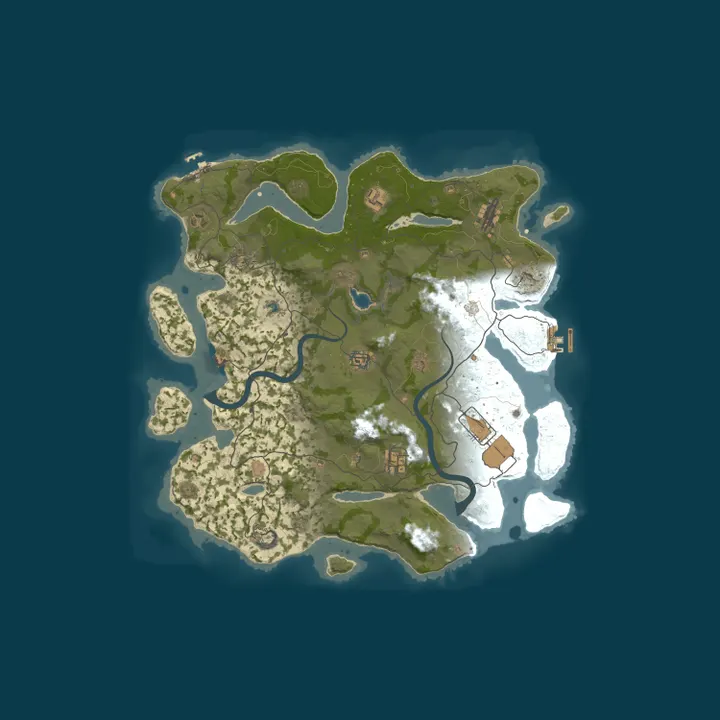 Map of Rip Rust - EU 10x | SOLO Only | Kits | Shop