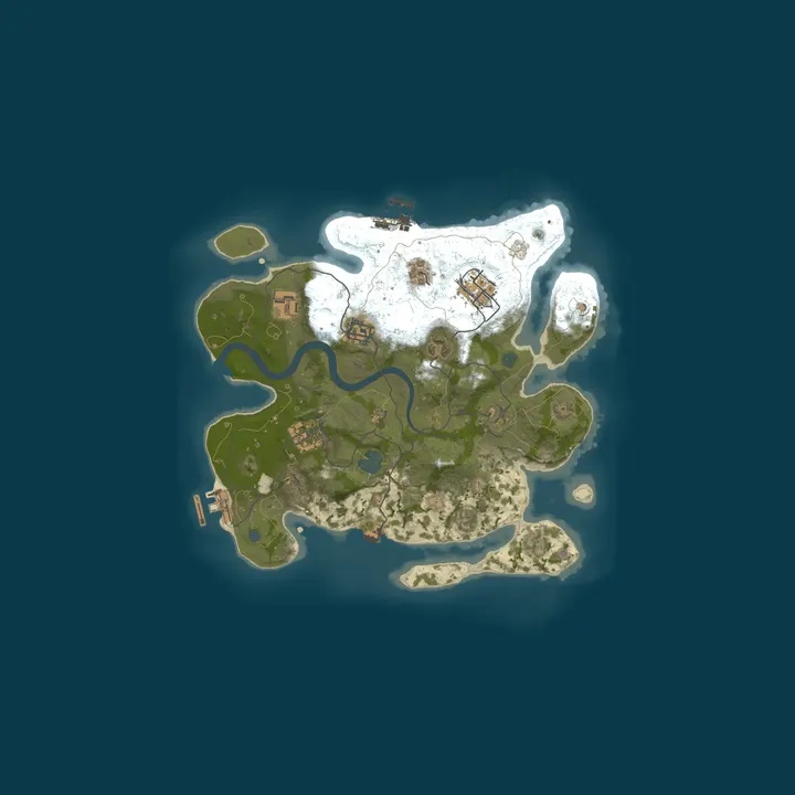 Map of AshCore 2x SOLO ONLY | No Clans/Teams | Wipe Thu 8PM