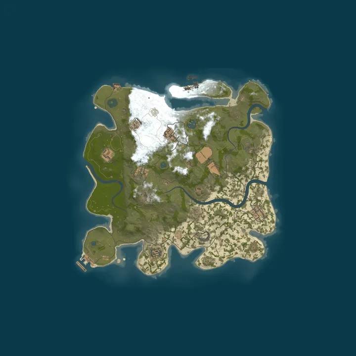 Map of [EU] Rustaland | Weekly | 2x | Solo/Duo