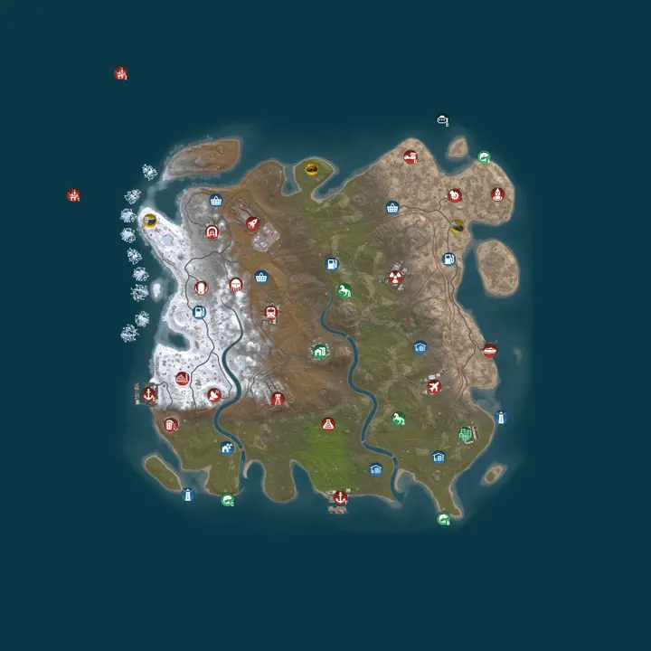 Map of Magic Rust #21 — Vanilla 2x | HOBOCИБ | Baйп 16.10