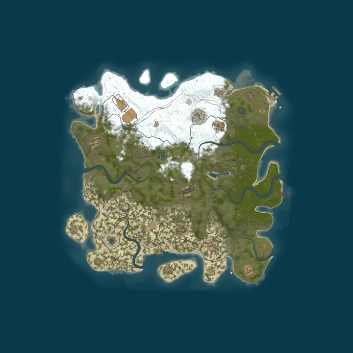 Map of НОВОСИБИРСК FlyRust x2