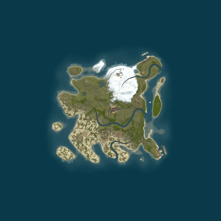 Map of Atlantes Colombia | Vanilla