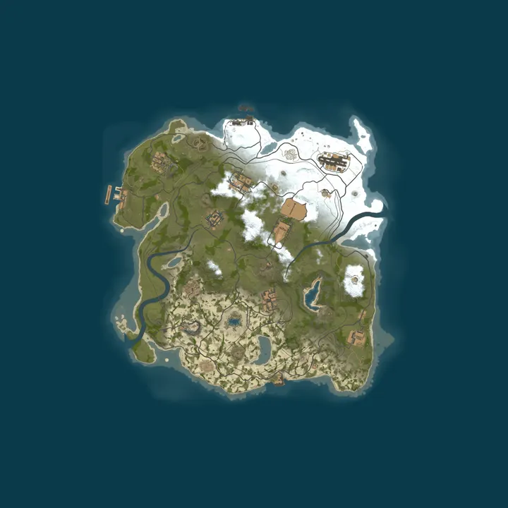 Map of EU Vex.gg 5x Solo Only|Kits|Shop|TP|homes|max 1|Best 10x5