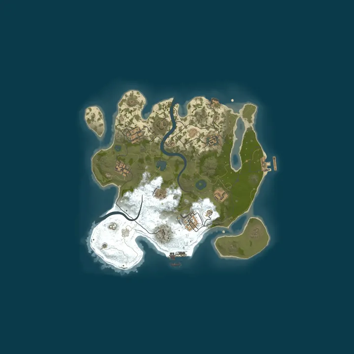 Map of BEN RUST SERVER