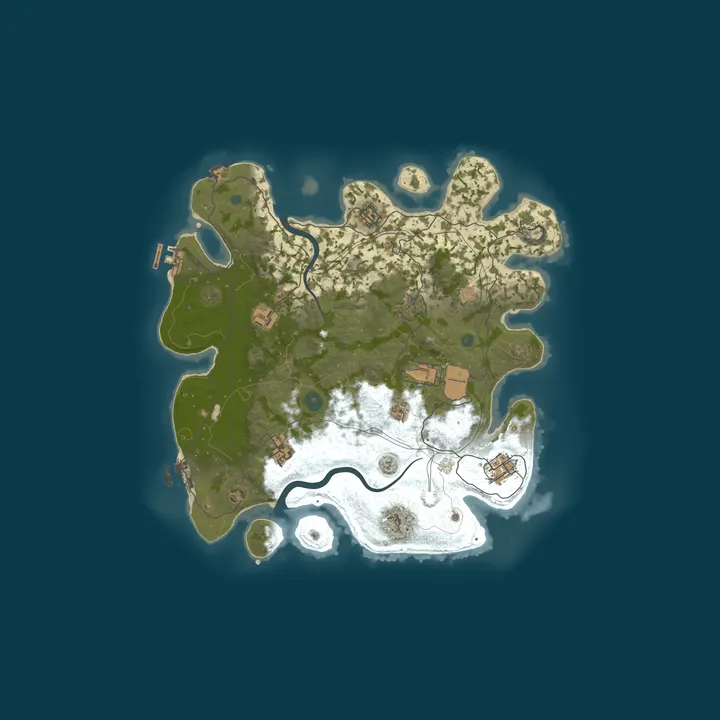 Map of Rustify.com 2x Solo/Duo/Trio