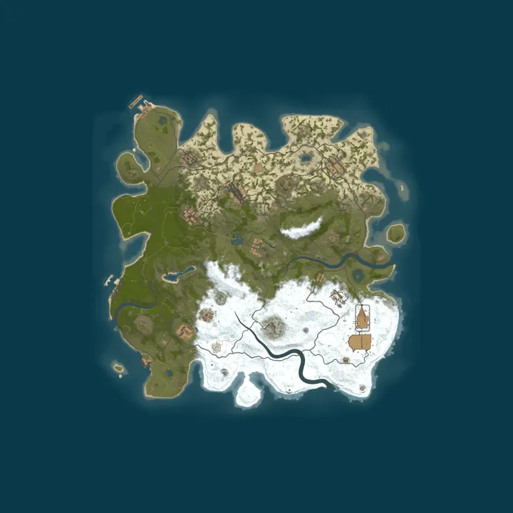 Map of [ KR ] 24H Amen 러스트 아멘서버